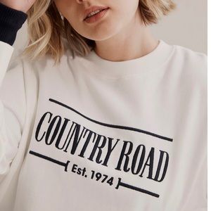 country road crew neck jumper